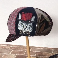 画像1: 【抽選】【#ここあみレア物祭り】猫かぶらニャいと！冬キャスケット/限定カラー(レッド) (1)