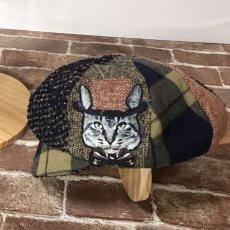 画像1: 【抽選】【#ここあみレア物祭り】猫かぶらニャいと！冬キャスケット/限定カラー(オレンジ) (1)