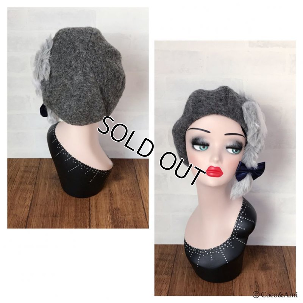 画像3: 猫かぶらニャいと！ハギベレー（ミックスグレー） (3)