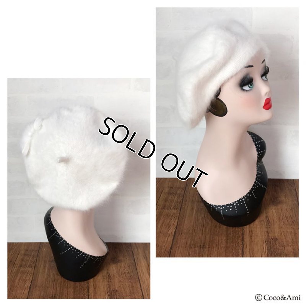 画像3: 猫かぶらニャいと！ベレー（ホワイト） (3)