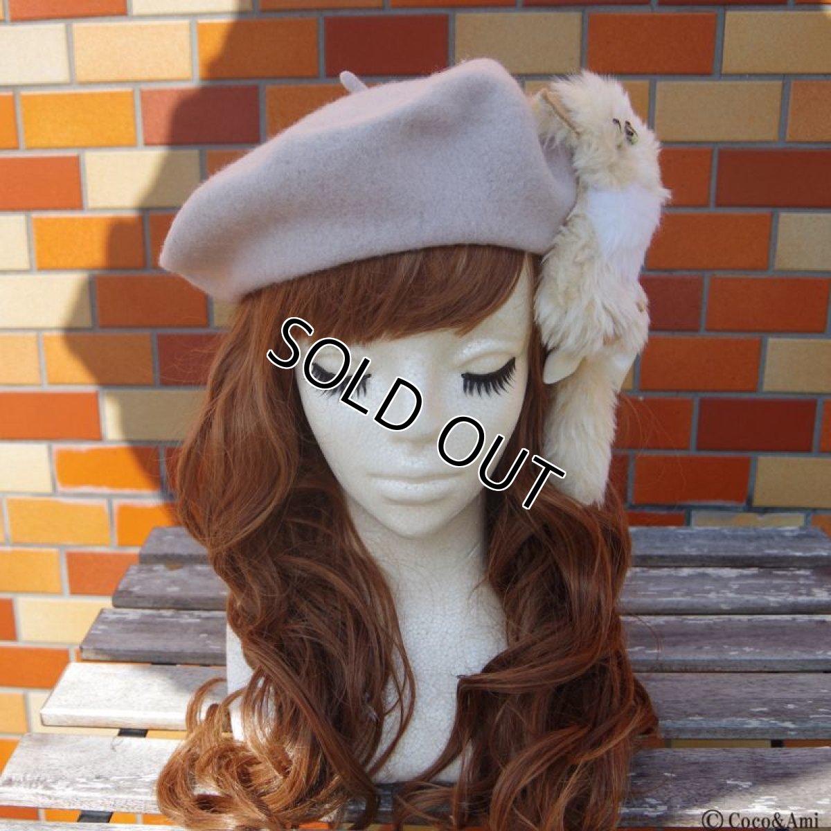 画像3: 【再販】猫かぶらニャいと！ベレー（ピンク）【1点限定】 (3)