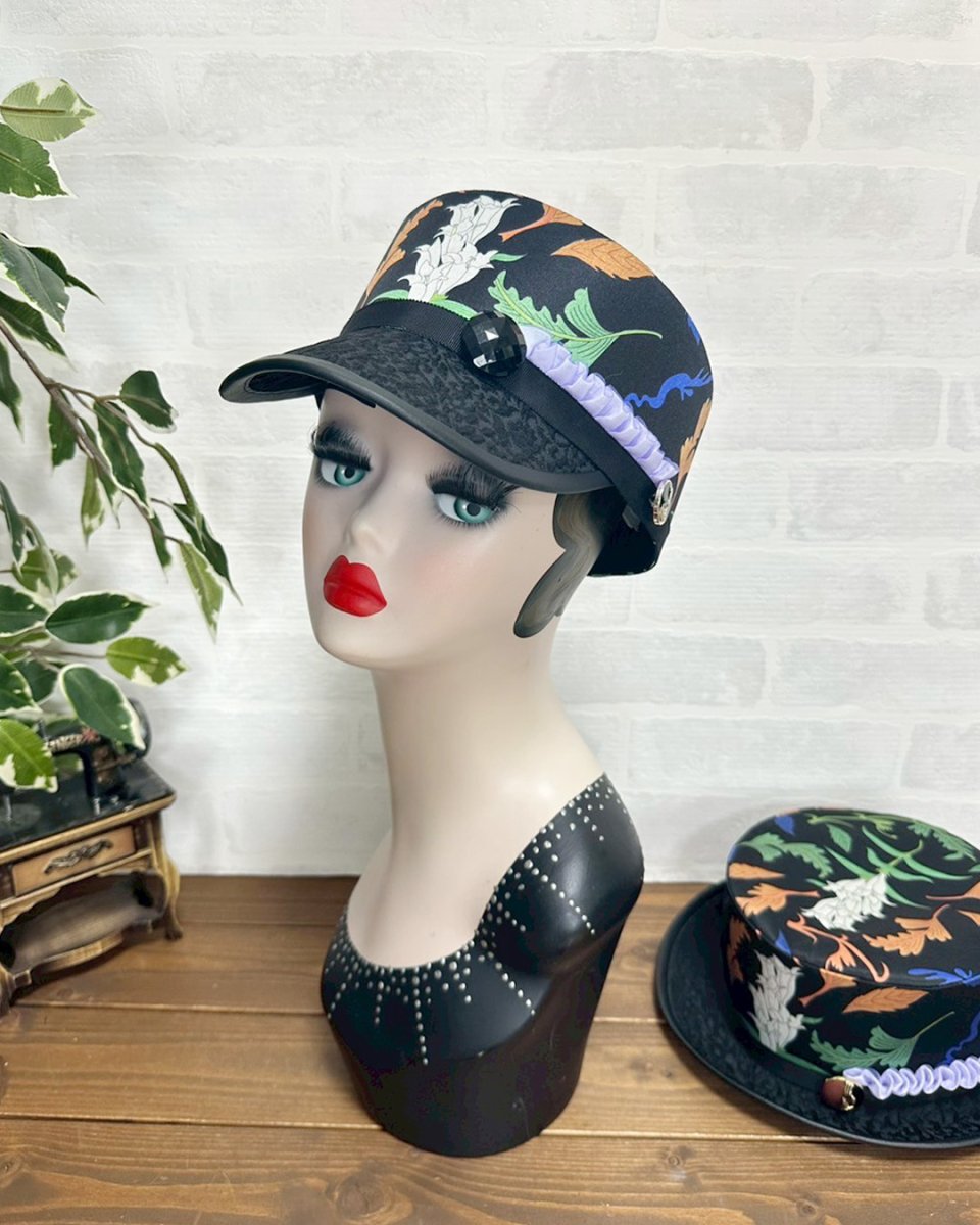 画像11: 【JI'NEコラボ】リンドウキャスケット(黒) (11)