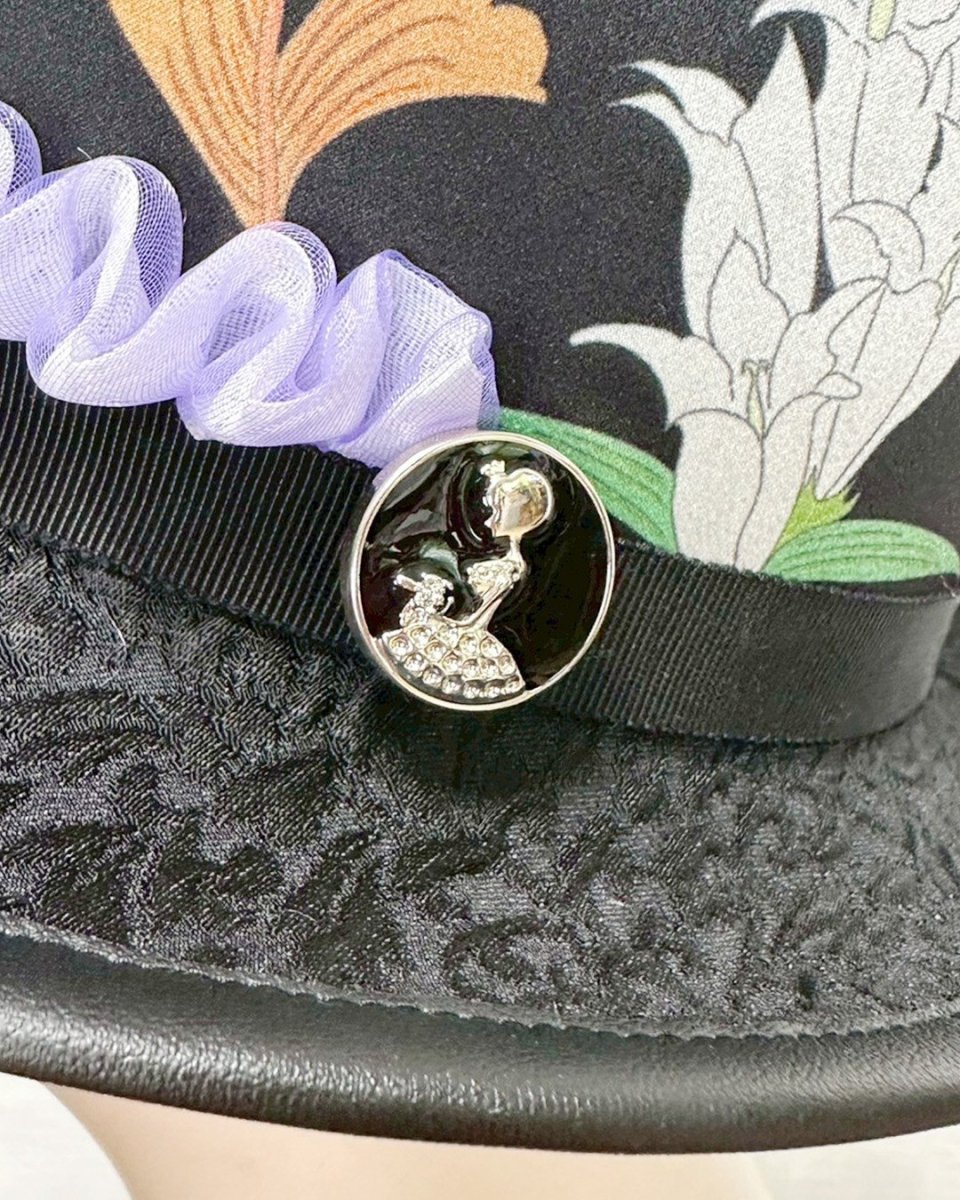 画像14: 【JI'NEコラボ】リンドウハット(黒) (14)