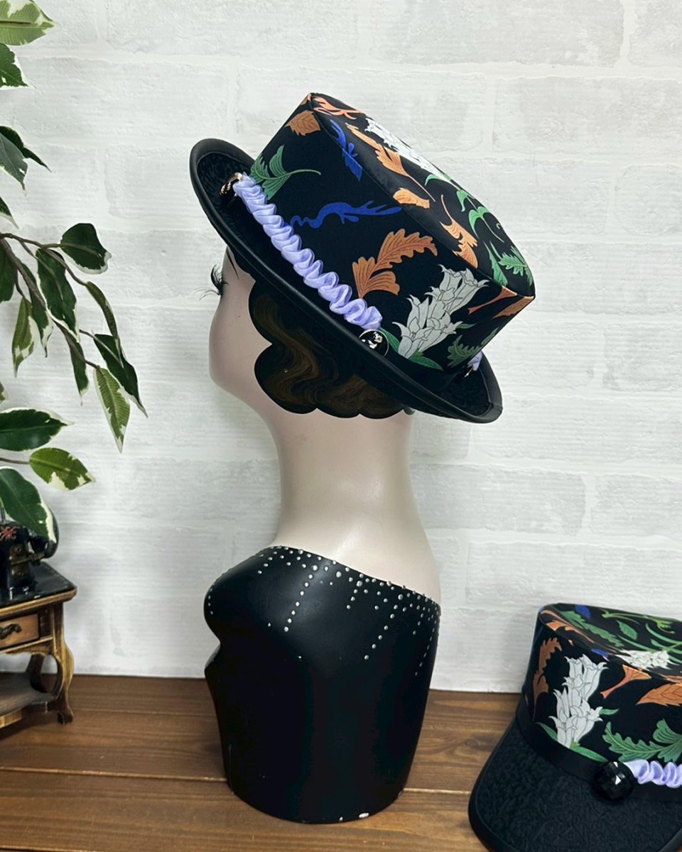 画像12: 【JI'NEコラボ】リンドウハット(黒) (12)