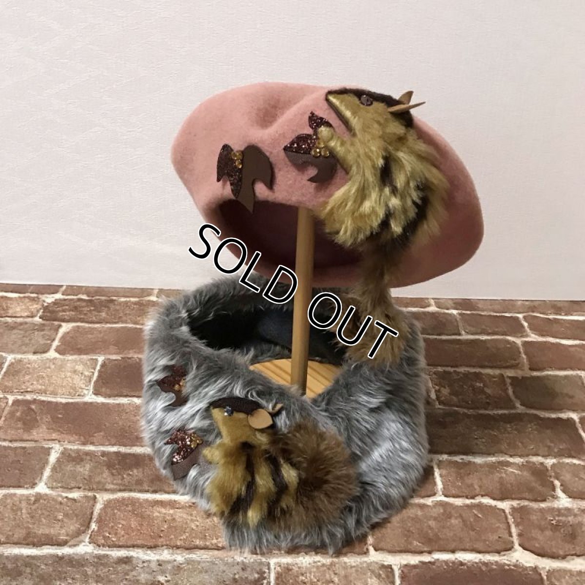 画像3: 【抽選】【#ここあみレア物祭り】限定品（ティペット）/リスグレー (3)