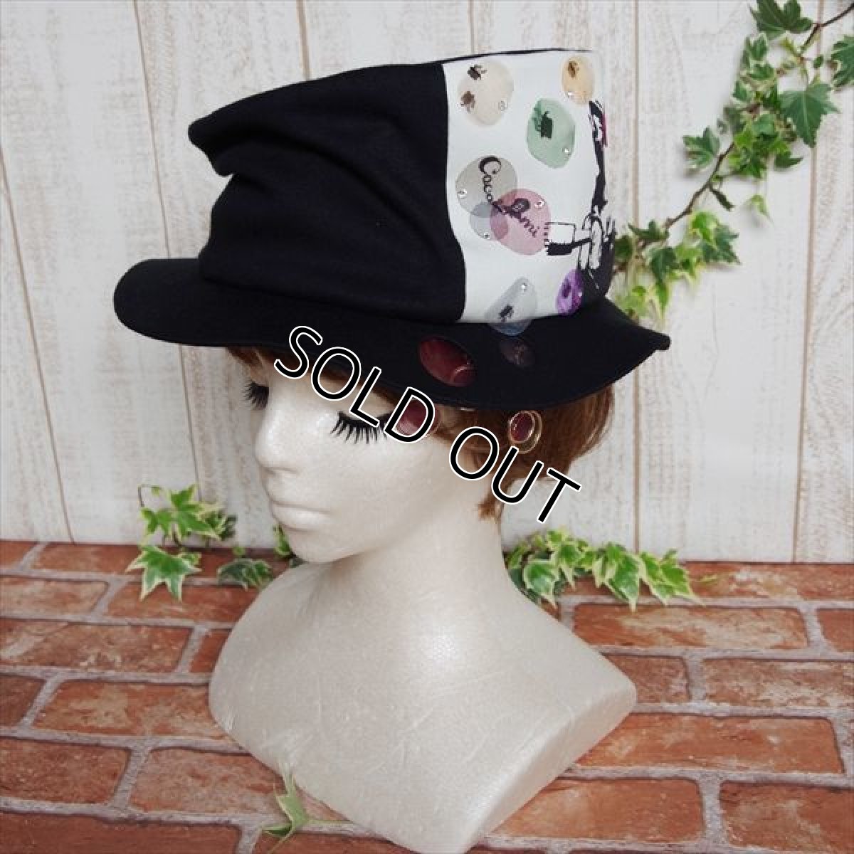 画像12: シャッポん玉/ブラック (12)