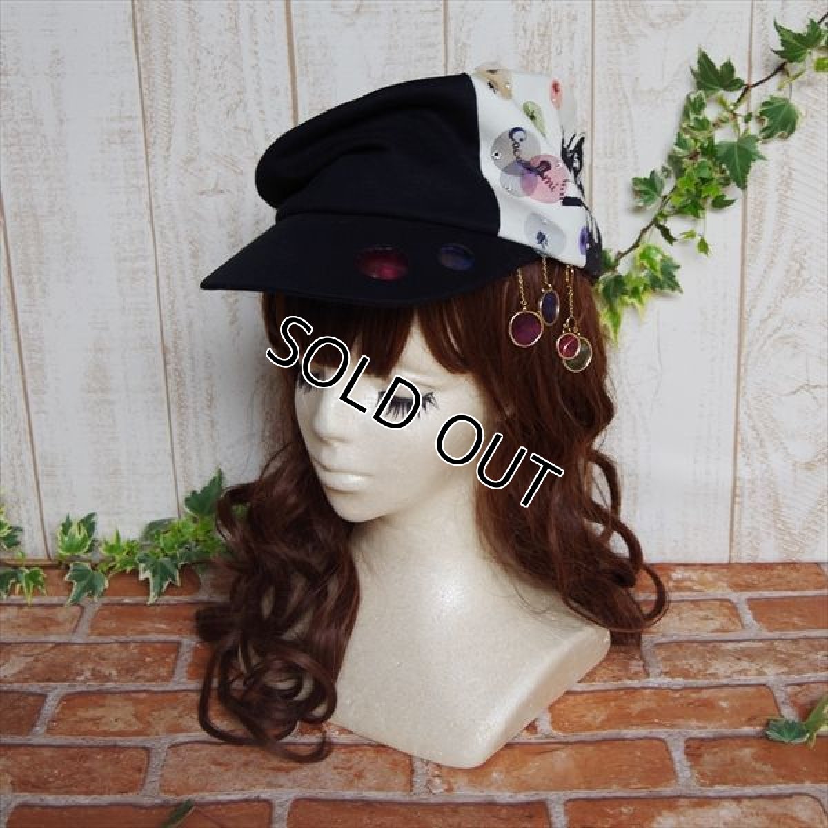 画像5: シャッポん玉(キャスケット)/ブラック (5)