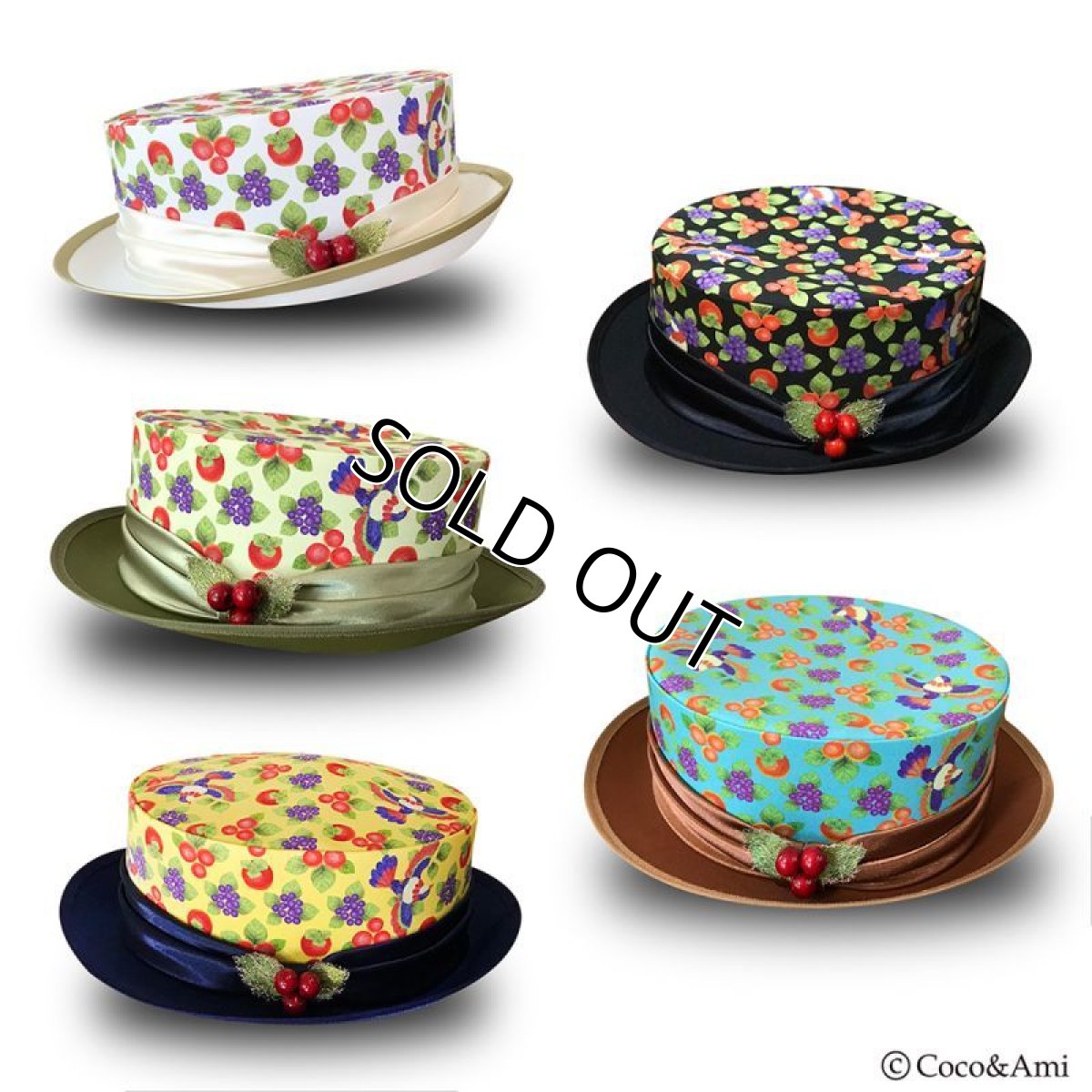 画像8: 【ラスト1点】トロピカぶル/ハット(イエロー) (8)