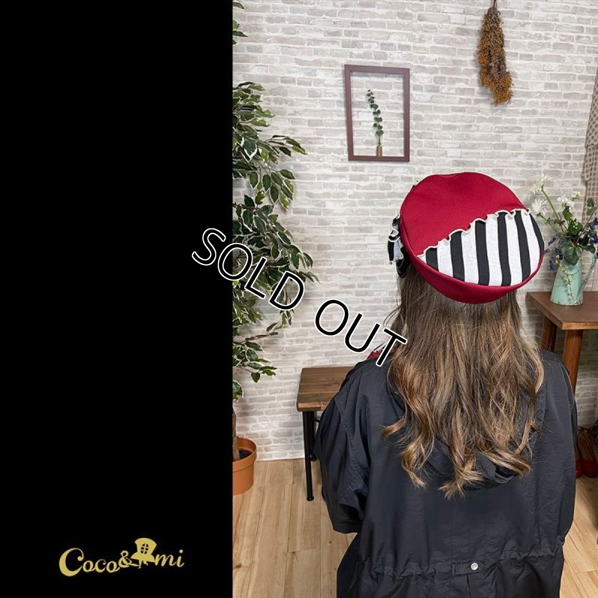 画像13: すとら〜いぷ真っ赤〜ベレ〜！(赤) (13)