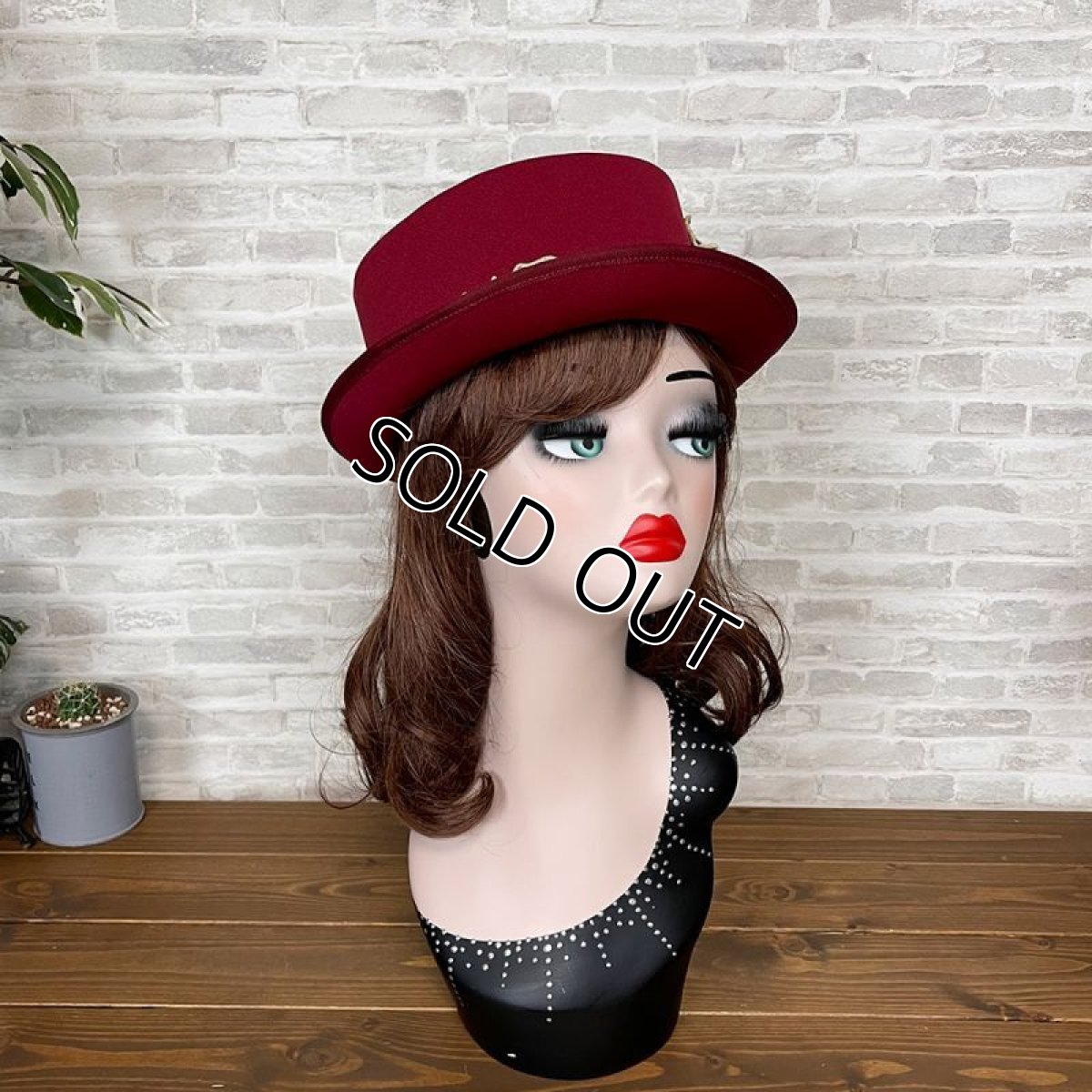 画像4: すとら〜いぷ真っ赤〜ハット！(赤) (4)