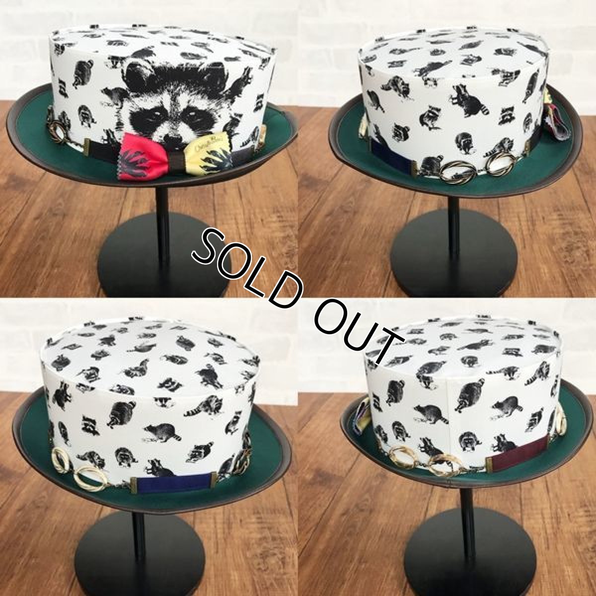 画像5: アライグマタスカル/ハット(ホワイト) (5)