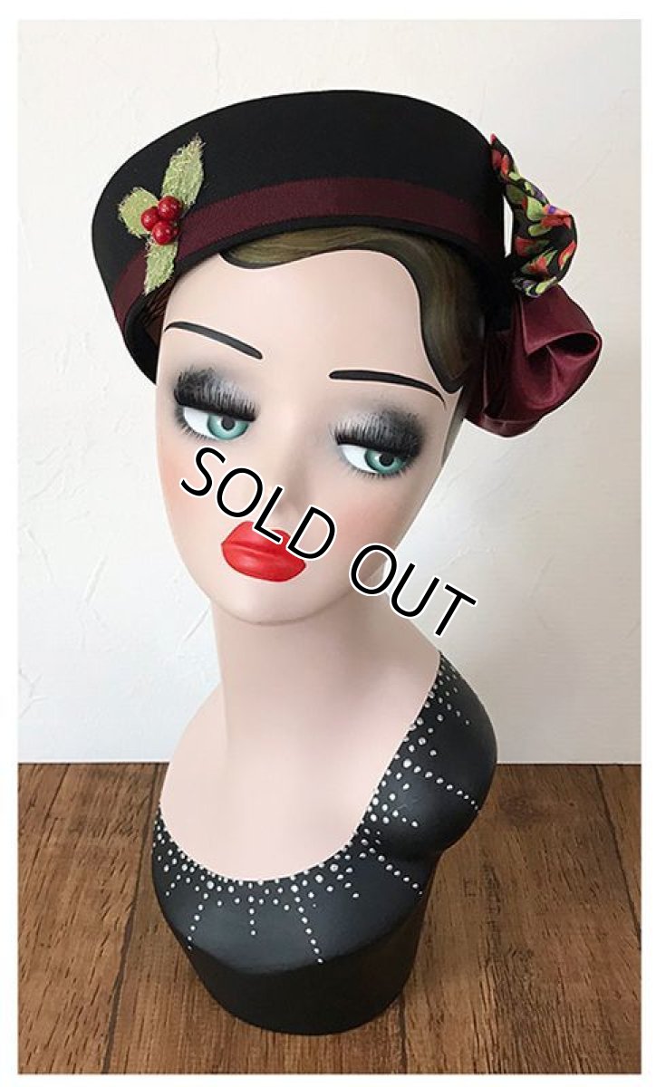 画像2: トロピカぶル/ベレー(ブラック) (2)