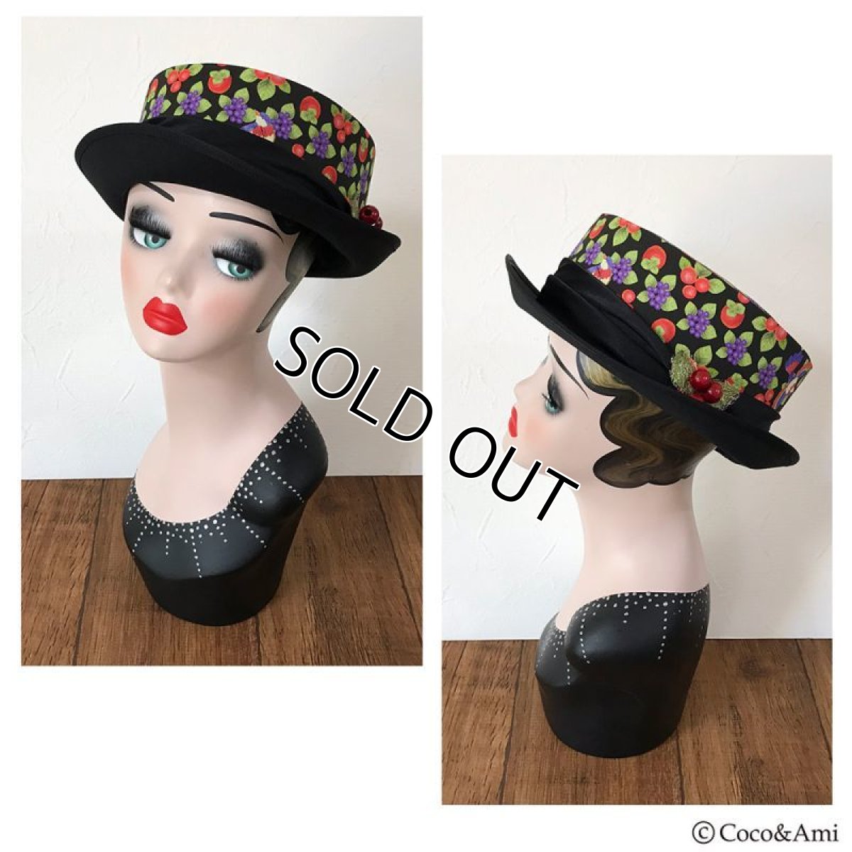 画像5: トロピカぶル/ハット(ブラック) (5)