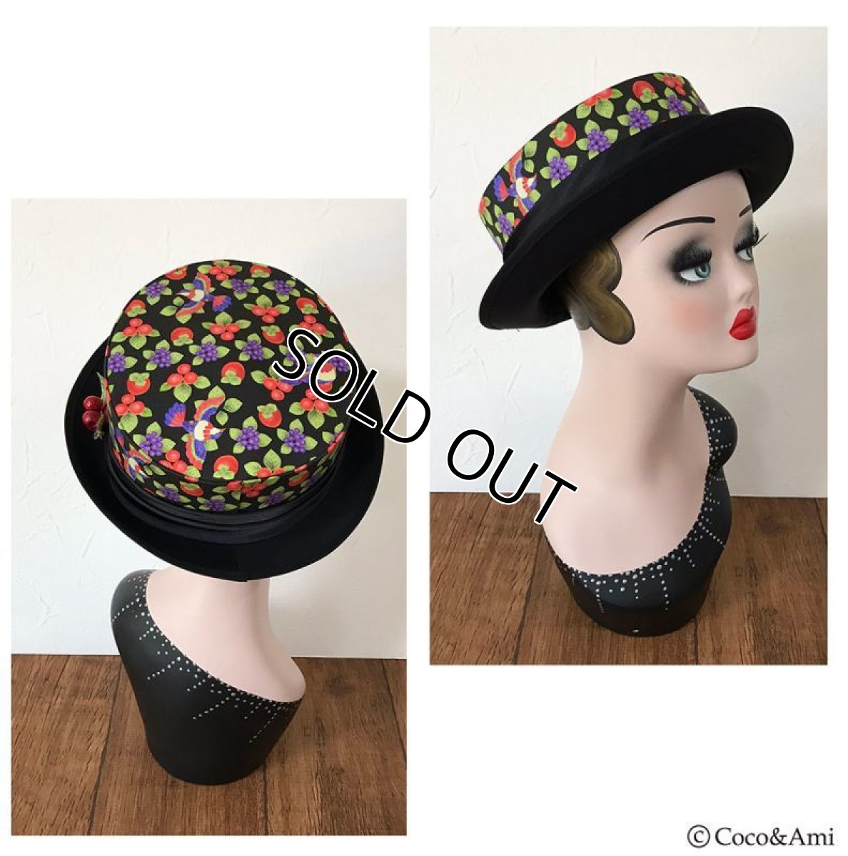 画像4: トロピカぶル/ハット(ブラック) (4)