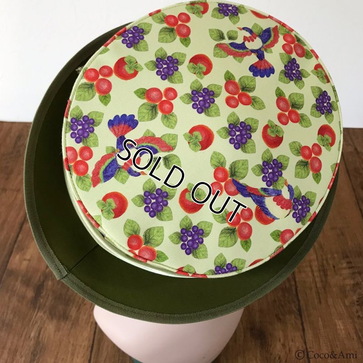 画像3: 【ラスト1点】トロピカぶル/ハット(グリーン) (3)