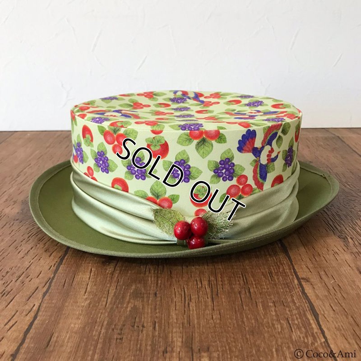 画像4: 【ラスト1点】トロピカぶル/ハット(グリーン) (4)