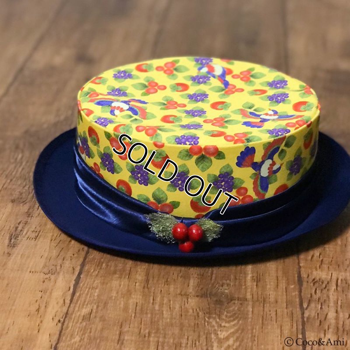 画像6: 【ラスト1点】トロピカぶル/ハット(イエロー) (6)