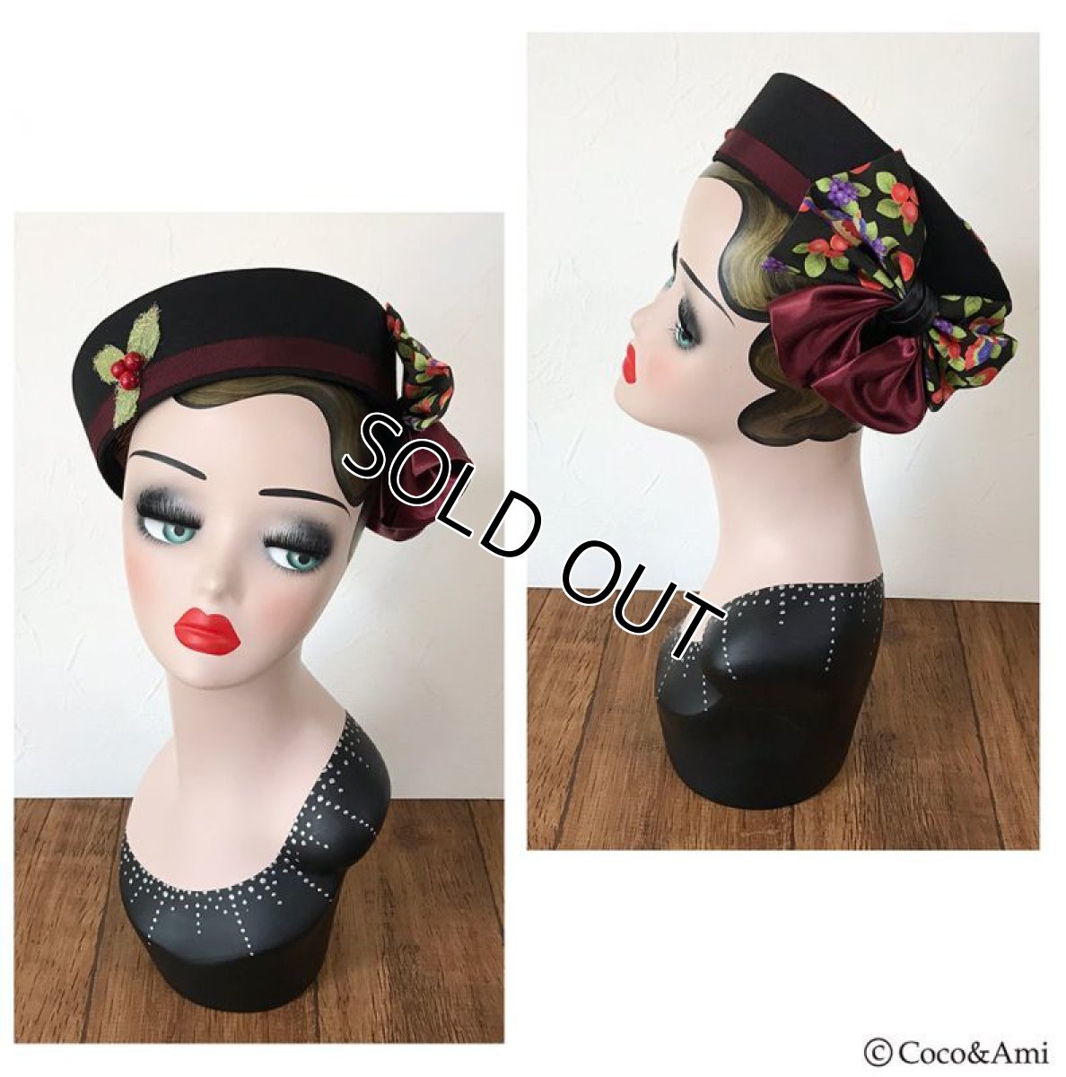 画像3: トロピカぶル/ベレー(ブラック) (3)