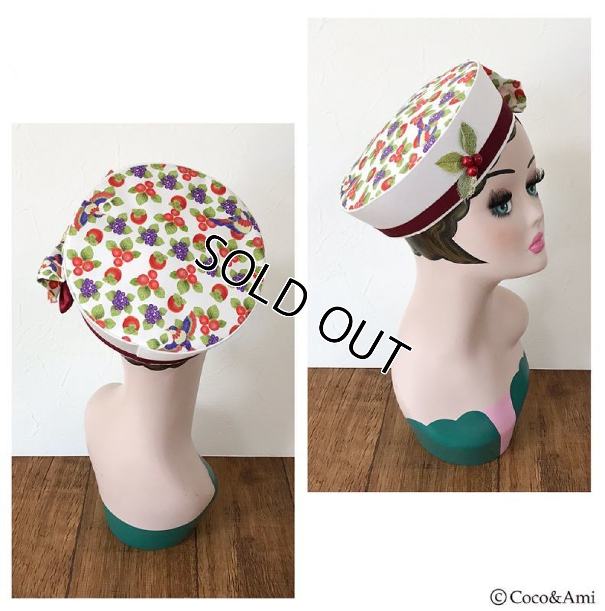 画像3: トロピカぶル/ベレー(ホワイト) (3)