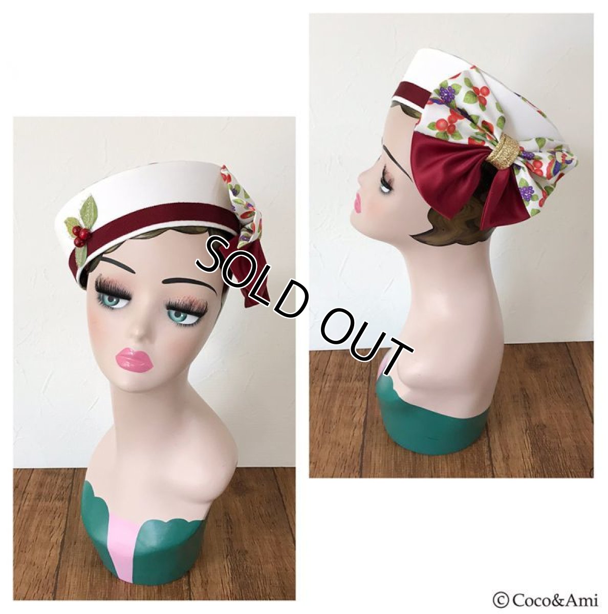 画像2: トロピカぶル/ベレー(ホワイト) (2)