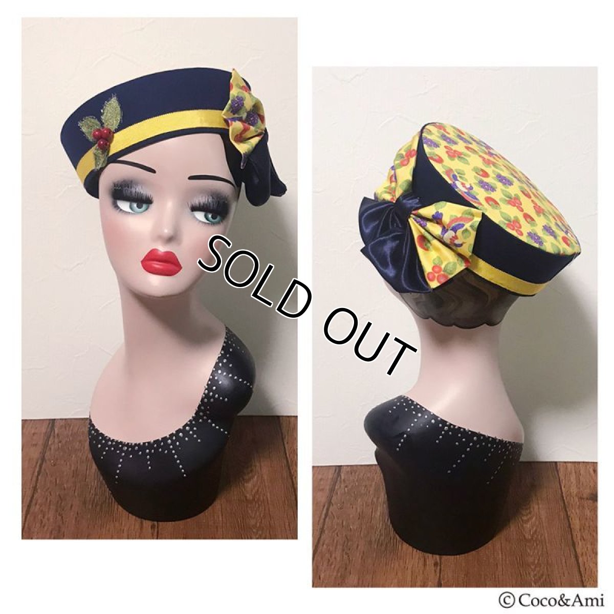 画像2: トロピカぶル/ベレー(イエロー) (2)