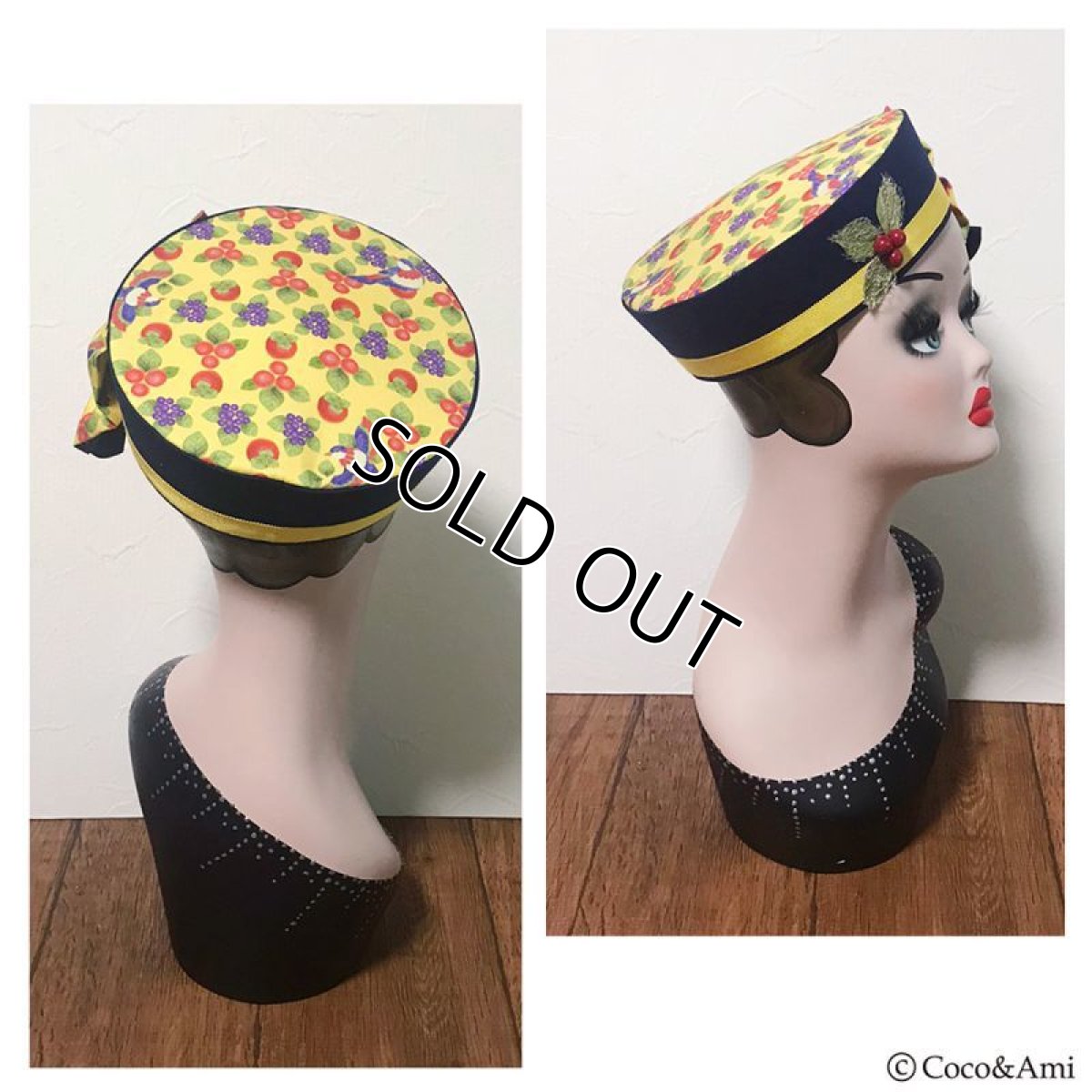 画像3: トロピカぶル/ベレー(イエロー) (3)