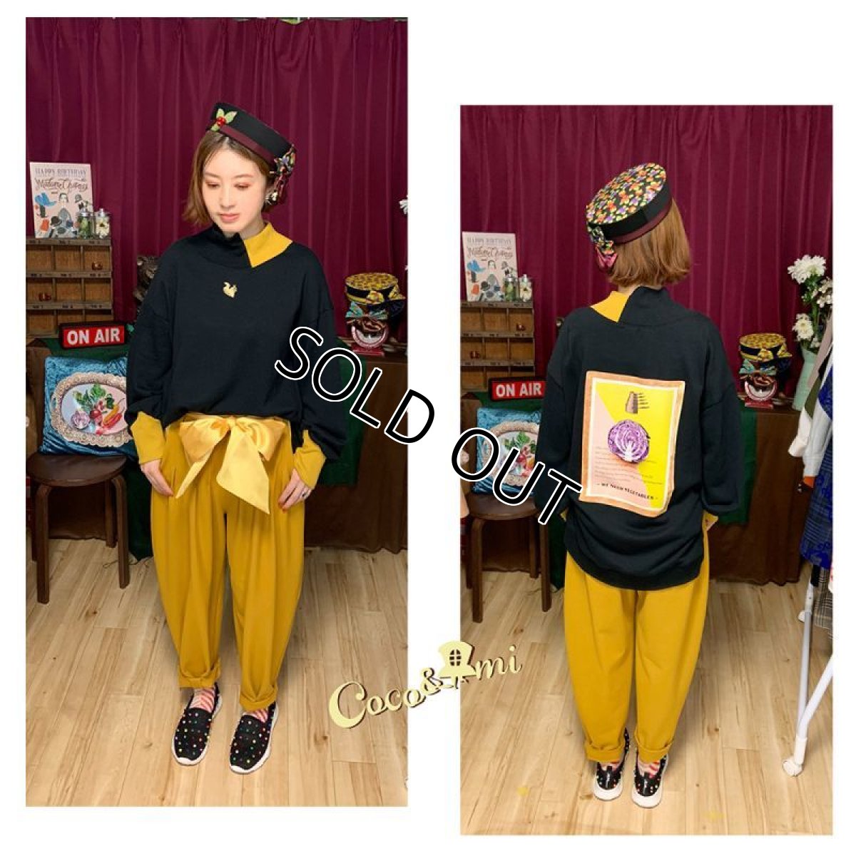 画像8: トロピカぶル/ベレー(ブラック) (8)