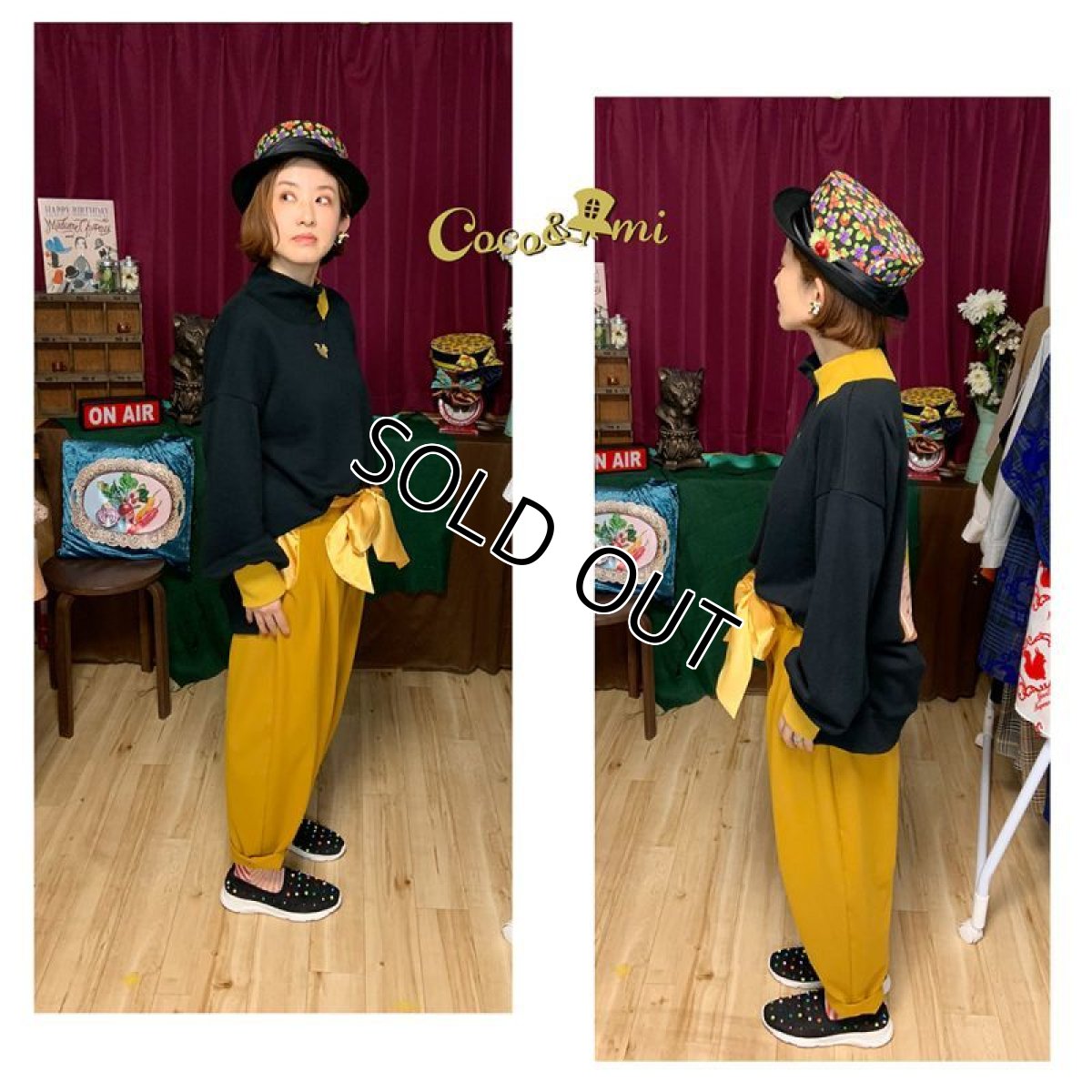 画像7: トロピカぶル/ハット(ブラック) (7)