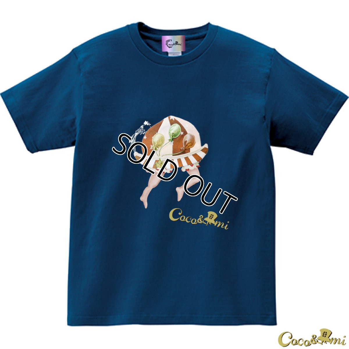 画像18: 【Tシャツ】帽子くん(インディゴ)【モチーフが選べる】 (18)