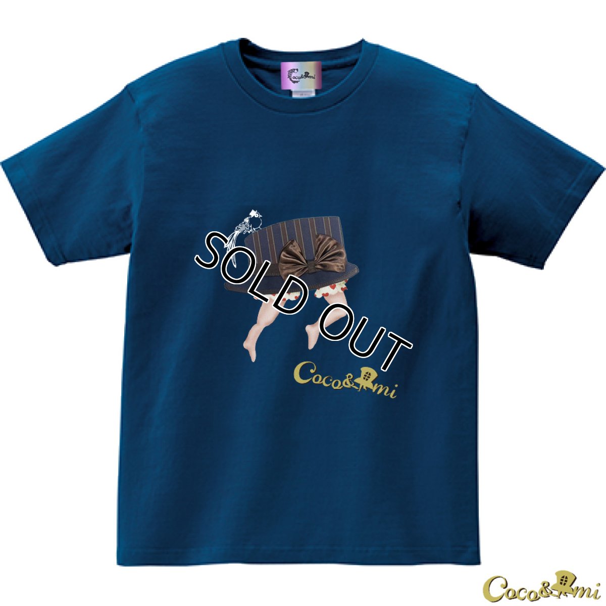 画像10: 【Tシャツ】帽子くん(インディゴ)【モチーフが選べる】 (10)