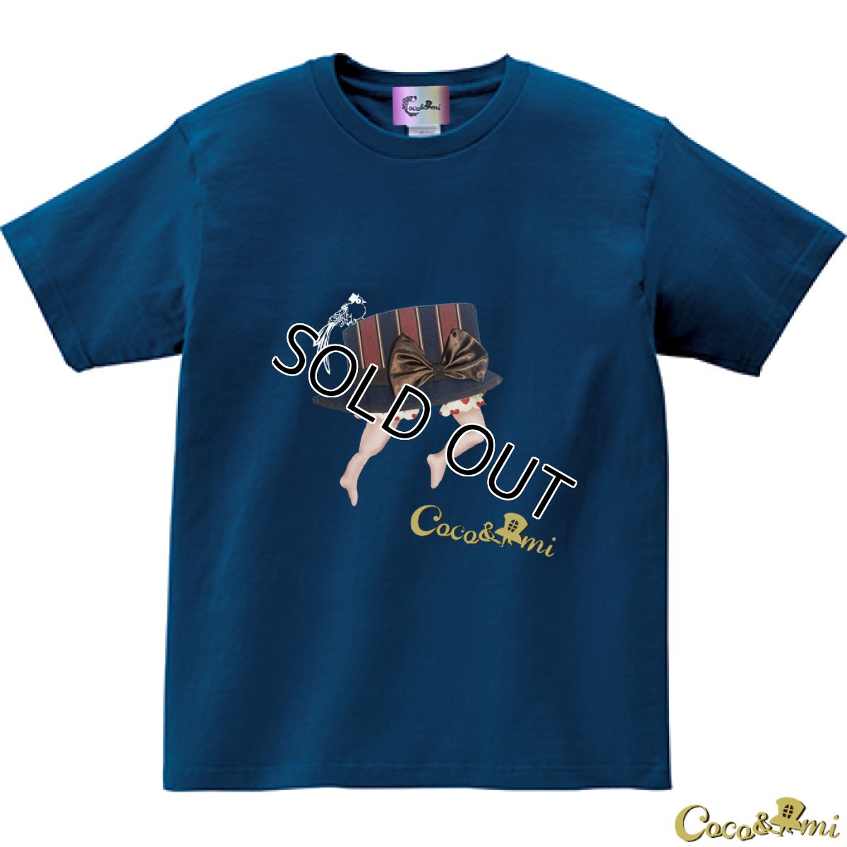 画像9: 【Tシャツ】帽子くん(インディゴ)【モチーフが選べる】 (9)