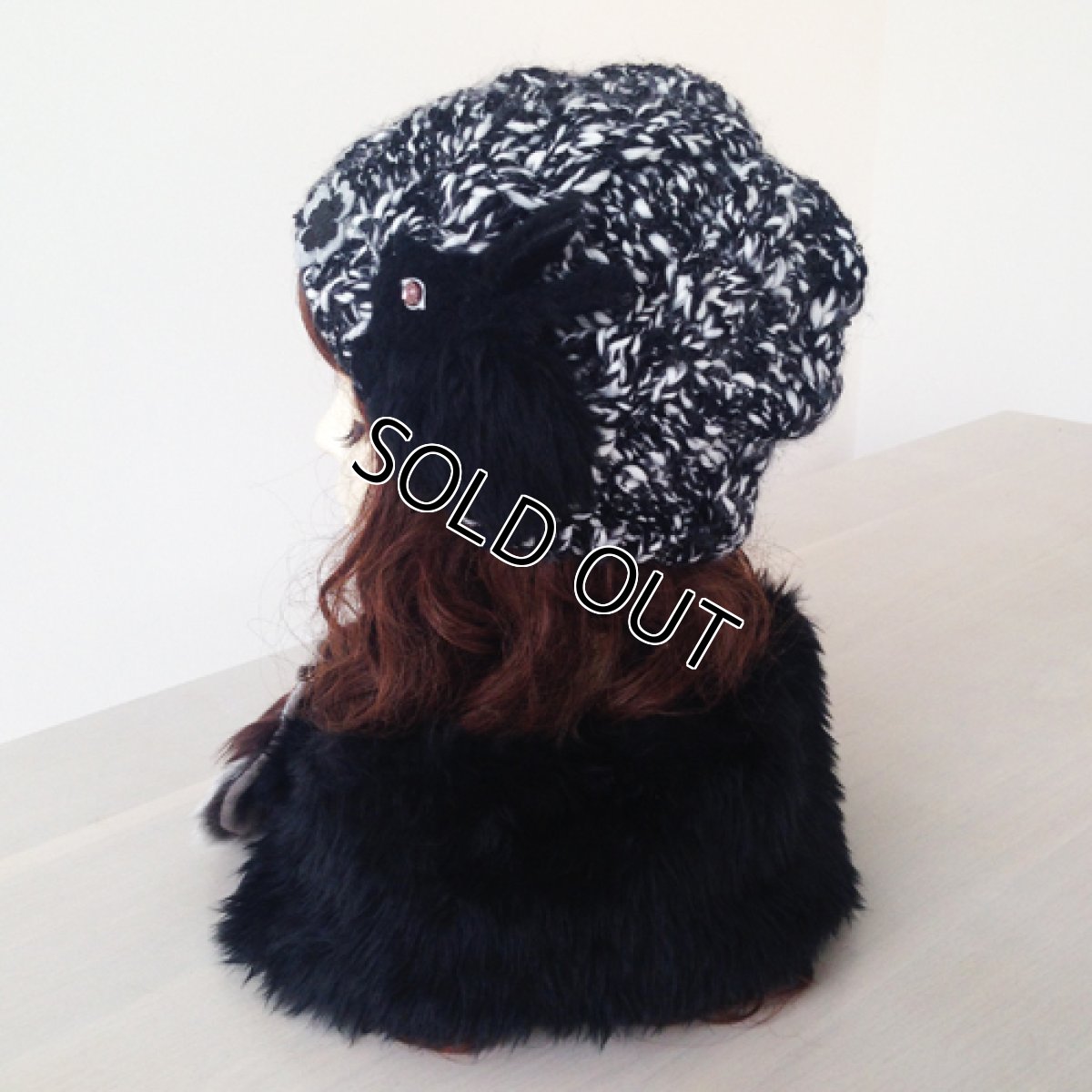 画像6: 飴ージング！ウサギダーマン/ニット(ブラック) (6)